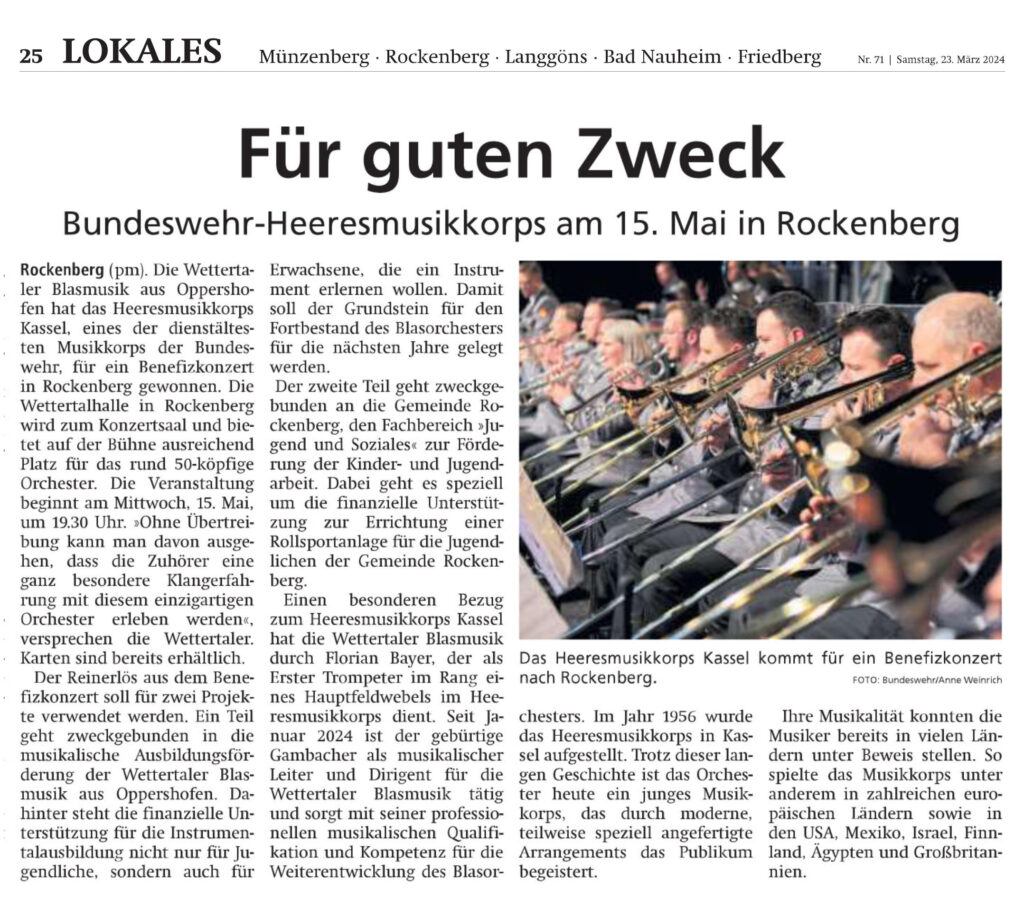 Für guten Zweck