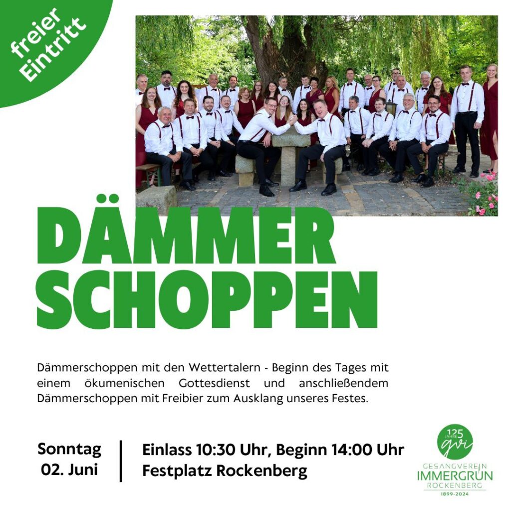 DÄMMER SCHOPPEN
