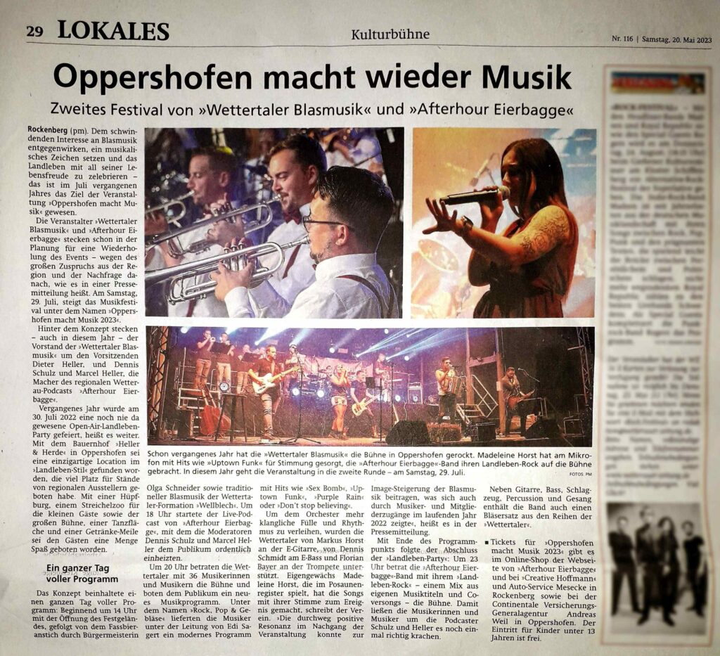 Oppershofen macht wieder Musik