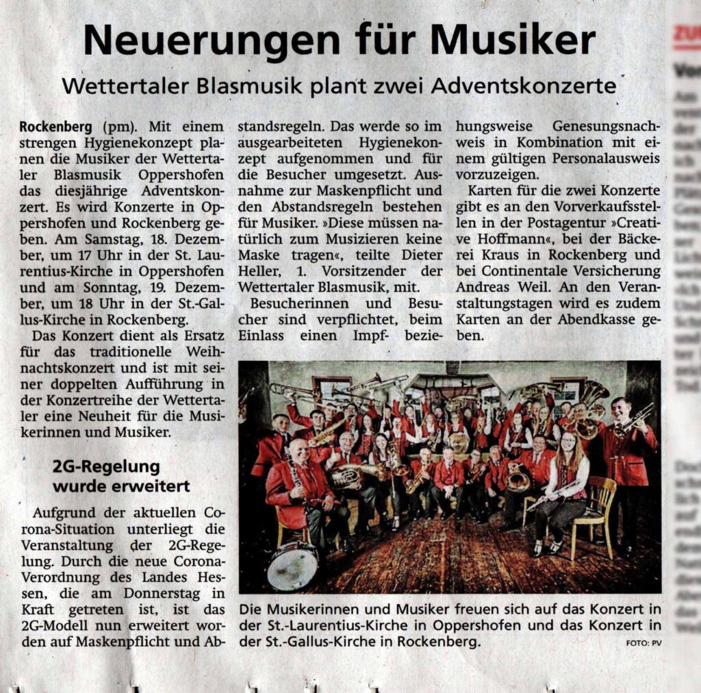 Neuerungen für Musiker