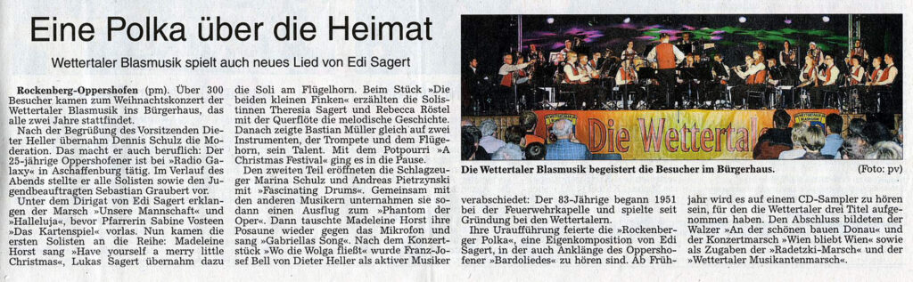 Eine Polka über die Heimat