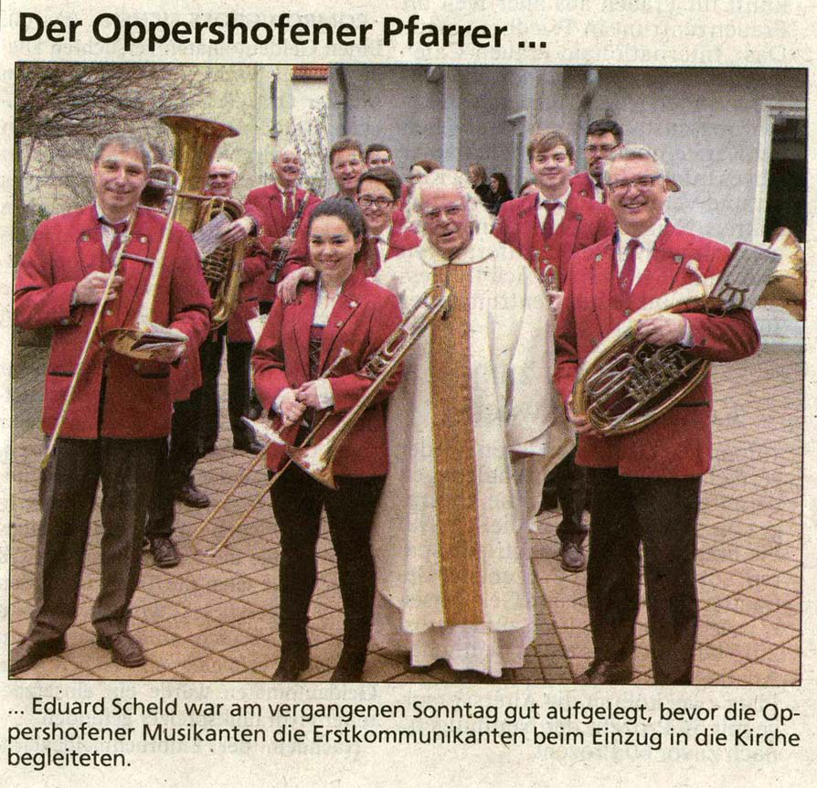 Butzbacher Zeitung – zum Weißen Sonntag in Oppershofen